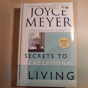 JOYCE MEYER - SECRETS TO EXCEPTIONAL LIVING Used book